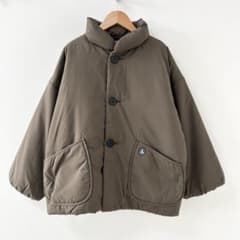 美品✨オーシバル スタンドカラー中綿ブルゾン カーキ - メルカリ