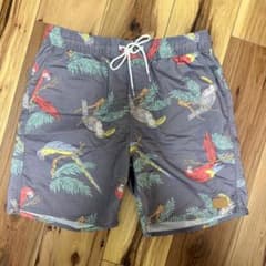 BRIXTON トロピカル 鳥柄 ショートパンツのサムネイル