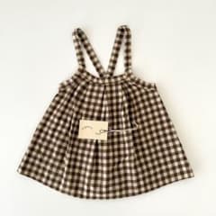 organic zoo Chestnut Gingham Tribe Skirtのサムネイル