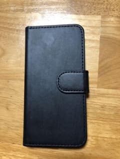 iPhone 7 8 手帳型ケース 黒のサムネイル