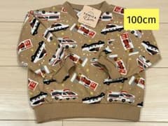 【新品】TOMICA トミカとトム 長袖 トレーナー 100cmのサムネイル