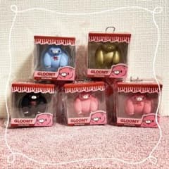 いたずらぐまのグルーミー BOXフィギュアパッケージキーチェーン 5種セット いたずらぐまのグルーミー BOXフィギュアパッケージキーチェーン 全5種
