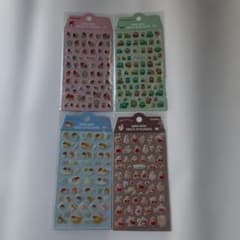 正規品 サンリオ MINI MINI DECO STICKERS 4点セットのサムネイル
