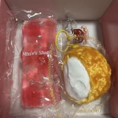 misswu スクイーズ ピンクビー玉ゼリーとluckcatスクイーズのサムネイル