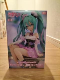 初音ミク ぬーどるストッパーフィギュア Flower Fairy 朝顔 ピンク