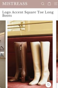 完売品MISTREASS ミストレアスベージュ ロングブーツ　L 完売品MISTREASS ミストレアスベージュ ロングブーツ L - メルカリ