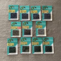 TOHO CRAFT アルファー ビーズ まとめ売り 11点セット①のサムネイル