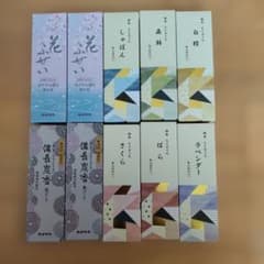 カメヤマ 線香 10箱セット まとめ売り