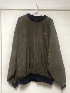 【古着】ナイロン チェック柄アウターのサムネイル