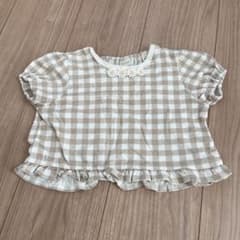 tete a tete チェック柄Tシャツのサムネイル