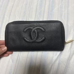CHANEL キャビアスキン 長財布のサムネイル
