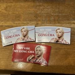 Gong cha Stray Kids フィリックス カップスリーブ 3枚セットのサムネイル