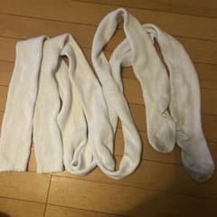 ホワイト ルーズソックス 2足セット　180cmのサムネイル