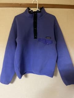 【美品・M】90s パタゴニア　シンチラスナップT 紫　ラベンダー　ハルキの古着のサムネイル
