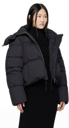 Max mara sportmax marica オーバーサイズダウン黒 - メルカリ