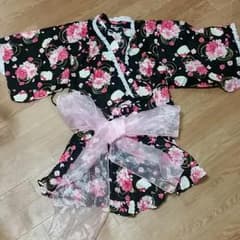浴衣　キティちゃん 110のサムネイル