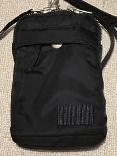 『新品同様』Sacai × PORTER モバイルポーチ ショルダー　バッグ Sacai × PORTER モバイルポーチ ショルダー ブラック - メルカリ