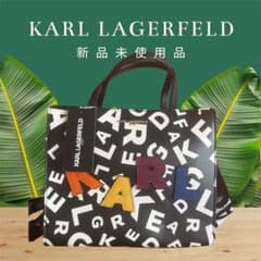 新品 KARL LAGERFELD ロゴ ショルダーバッグのサムネイル