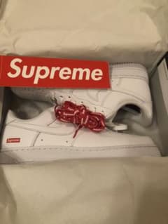 Supreme NIKE AIR FORCE1 White 26.5 新品未使用のサムネイル