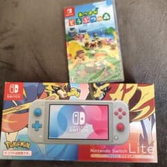 Nintendo Switch lite ザシアン どうぶつの森 セット♪のサムネイル