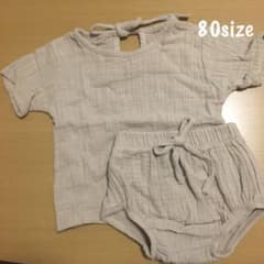 【夏物】上下セットアップ　80サイズのサムネイル