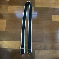 ショルダーバッグ用 交換ストラップ ブラック×ホワイトのサムネイル