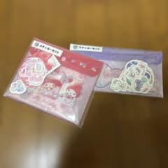 サンリオ 当りくじ ステッカーセット 2種 マイメロ ハローキティのサムネイル