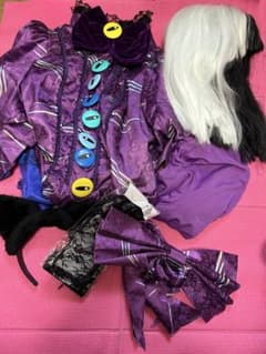 【12月中値下げ】Dハロ　黒猫　スプブ　ダンサー　衣装　猫 Dハロ スプーキーBOOパレード 黒猫ダンサー衣装フルセット - メルカリ