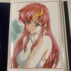 かわらじま晃先生イラスト ラクス 直筆サイン入り
