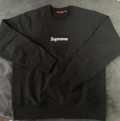 専用Supreme Box Logo Crewneck Black Mのサムネイル
