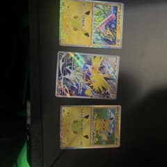 ポケモンカード ピカチュウ サンダー 3枚セット - メルカリ