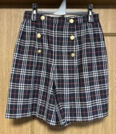 BURBERRYS チェック柄 ショートパンツ 9号 キュロットタイプ - メルカリ