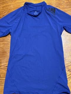 adidas TECHFIT COMPRESSION Tシャツ L ブルーのサムネイル