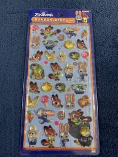 国内正規品 ズートピア ボンボンドロップシールのサムネイル
