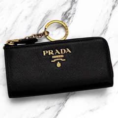 美品 プラダ サフィアーノ コインケース 財布 小銭入れ キーケース