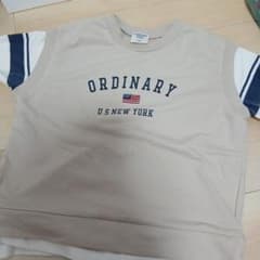 ベージュ 半袖 Tシャツ 110のサムネイル