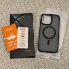 TORRAS iPhone15pro max 用ケース ブルーのサムネイル