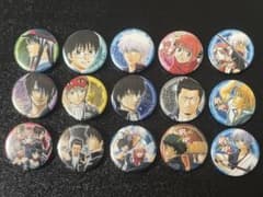 銀魂 ジャンプフェスタ2014 缶バッジセット - メルカリ