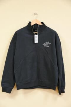 【新品タグ付】RUFFLOG ラフロッグ ハーフジップスウェット 黒 M 新品タグ付】RUFFLOG ラフロッグ ハーフジップスウェット 黒 M - メルカリ