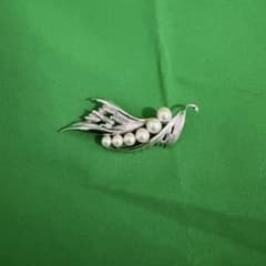 MIKIMOTO】ミキモト パール ブローチ SILVER刻印 6.7g値下げ - メルカリ