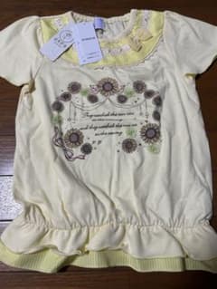 axes femme キッズ ひまわり柄　半袖シャツ 140cmのサムネイル
