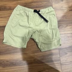 Rokx カーキ ショートパンツ ウエスト調整可能のサムネイル
