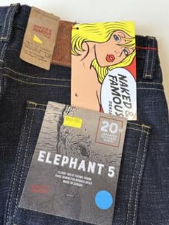 新品】Naked & Famous Elephant 5 セルビッジデニム - メルカリ