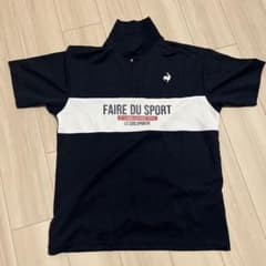 le coq sportif ゴルフシャツ ネイビーのサムネイル