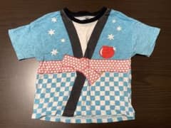 祭り風 星柄 Tシャツ 90センチのサムネイル