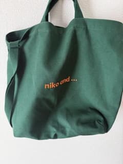 ニコアンド　niko and ... 2WAY ショルダーバッグ グリーンのサムネイル