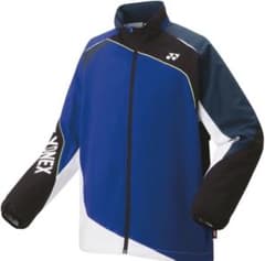 YONEX ジップアップジャケット JP M ホワイト/ネイビー YONEX ジップアップジャケット JP M ホワイト/ネイビー