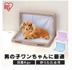 アイリスオーヤマ 折りたたみ 犬 トイレトレーのサムネイル