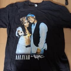 Aaliyah & Tupac 2pac t-シャツのサムネイル