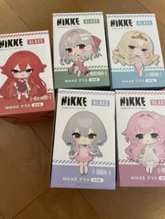 승리의 여신 NIKKE 글래스 세트 5종 타이토 한정